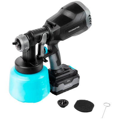 Pistola de Pintura sin Cables Cecotec CecoRaptor Color 4020 Ultra