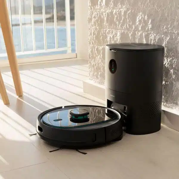 Robot aspirador con base de autovaciado Cecotec Conga 2499 Ultra Home  Titanium - La Casa del Outlet
