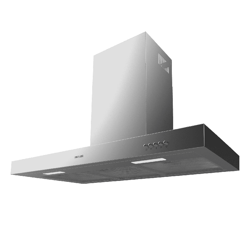 Campana extractora piramidal Cecotec Bolero Flux PM 604300 Black C
